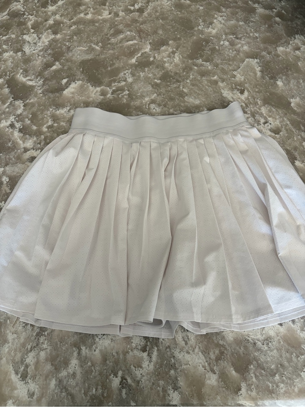 Athleta Match Point Pleated Lasercut Skort